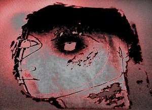 Inclinaison B HS Red (printed on acrylic face mount 19x13 in)