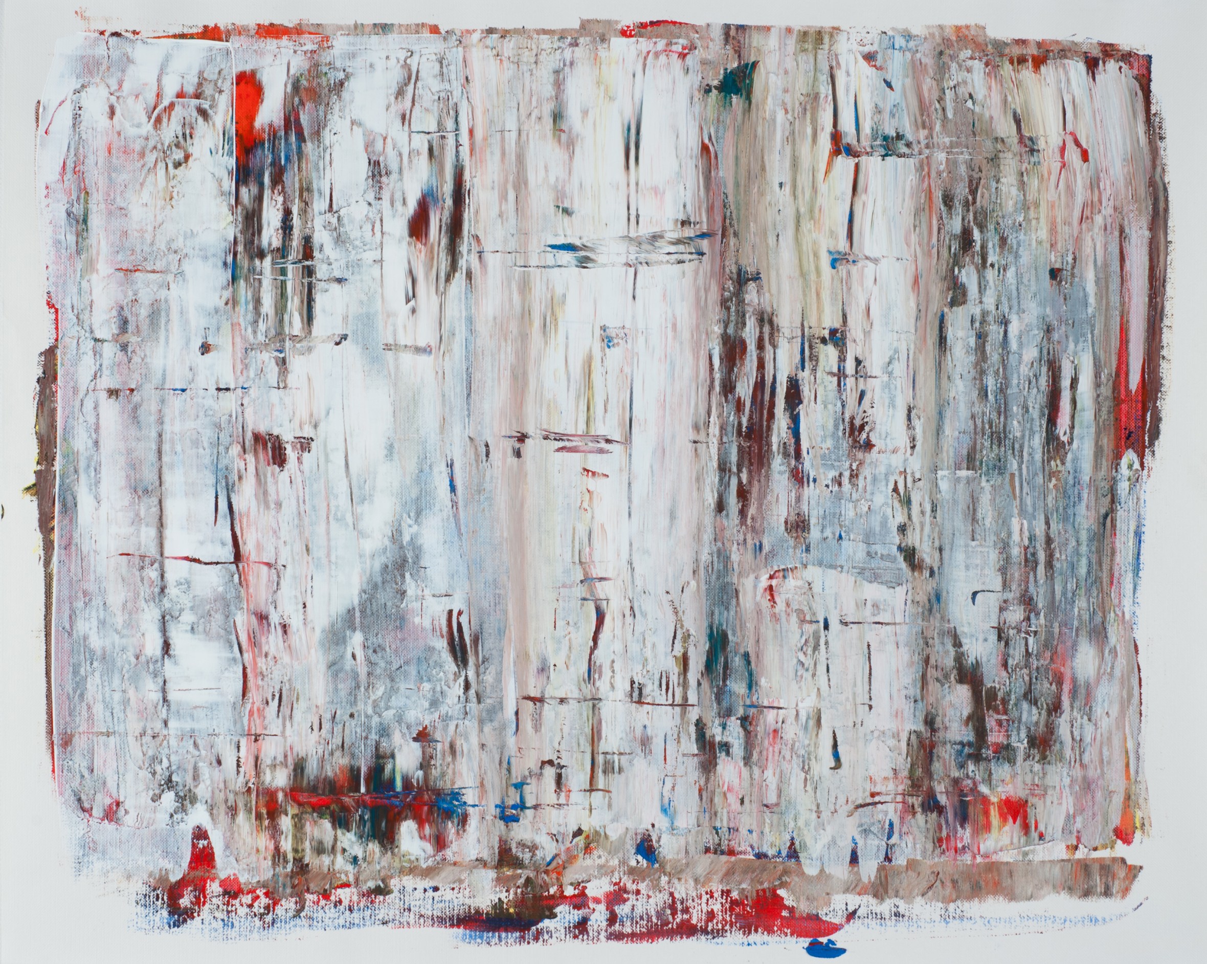 White squeegee 2012 (16''x20'')